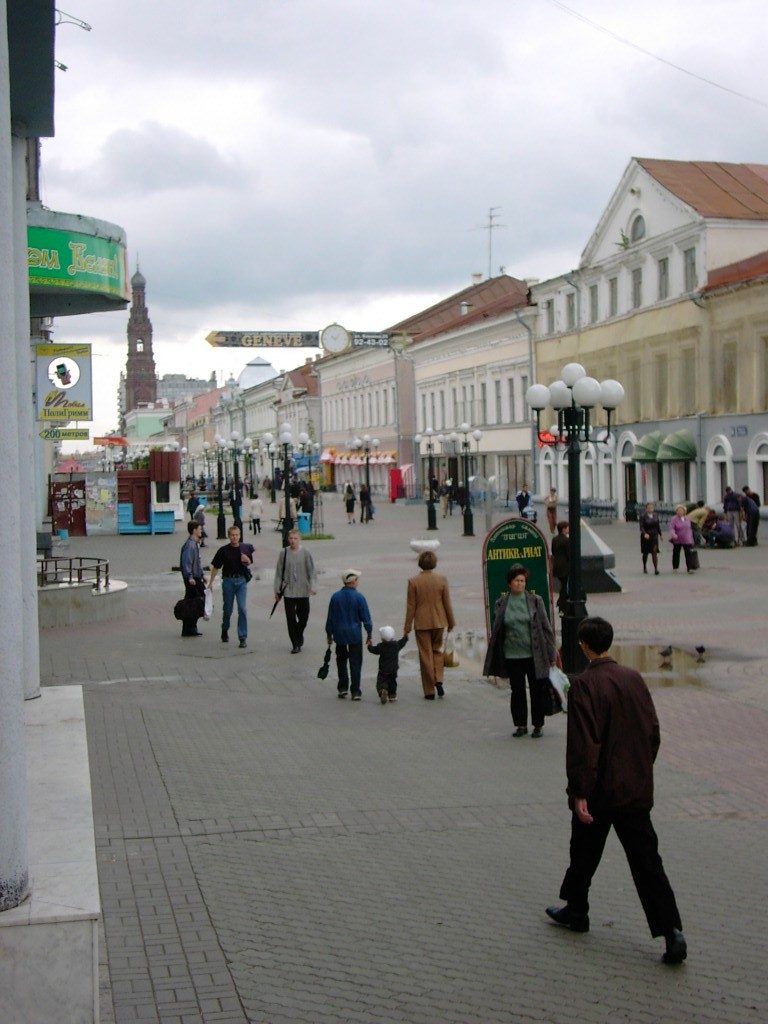 Shopping scene in Kazan