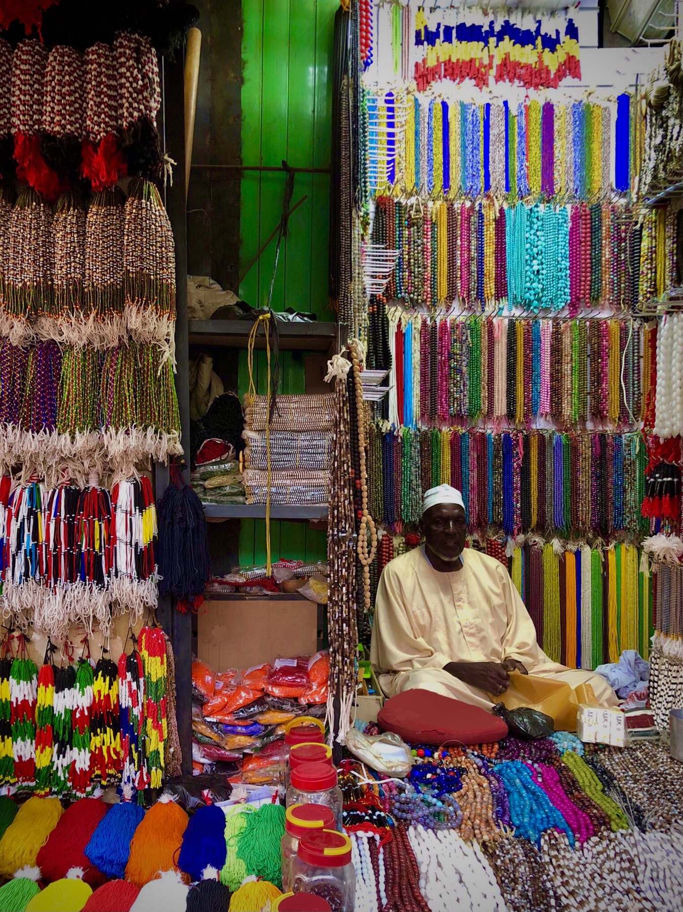 Shopping scene in Khartoum