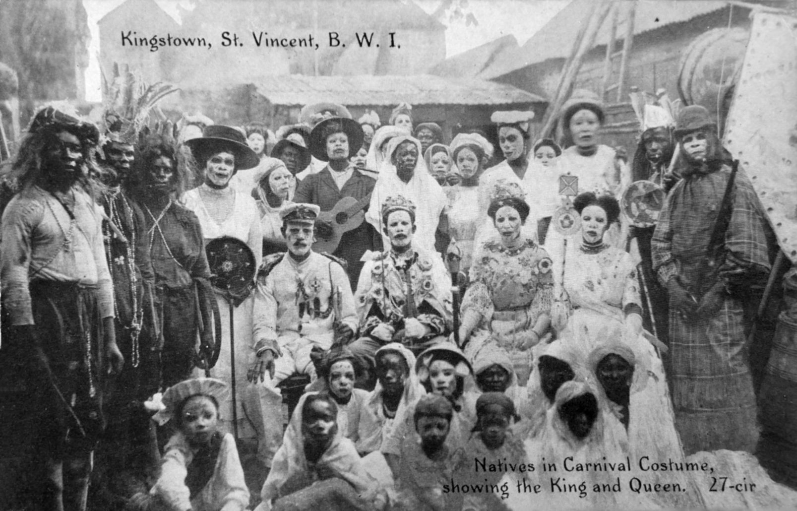 Restaurant scene in Kingstown