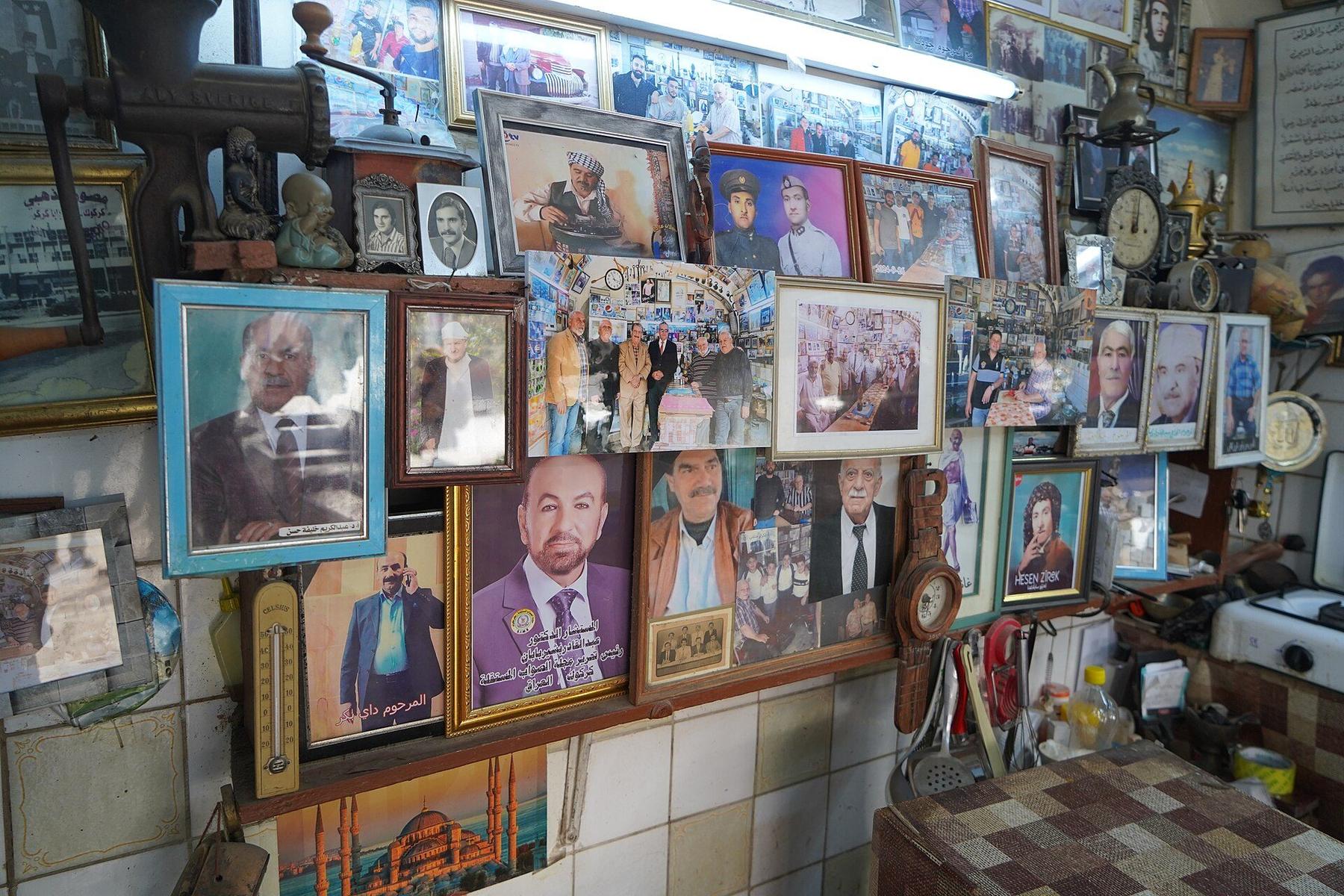 Restaurant scene in Kirkuk