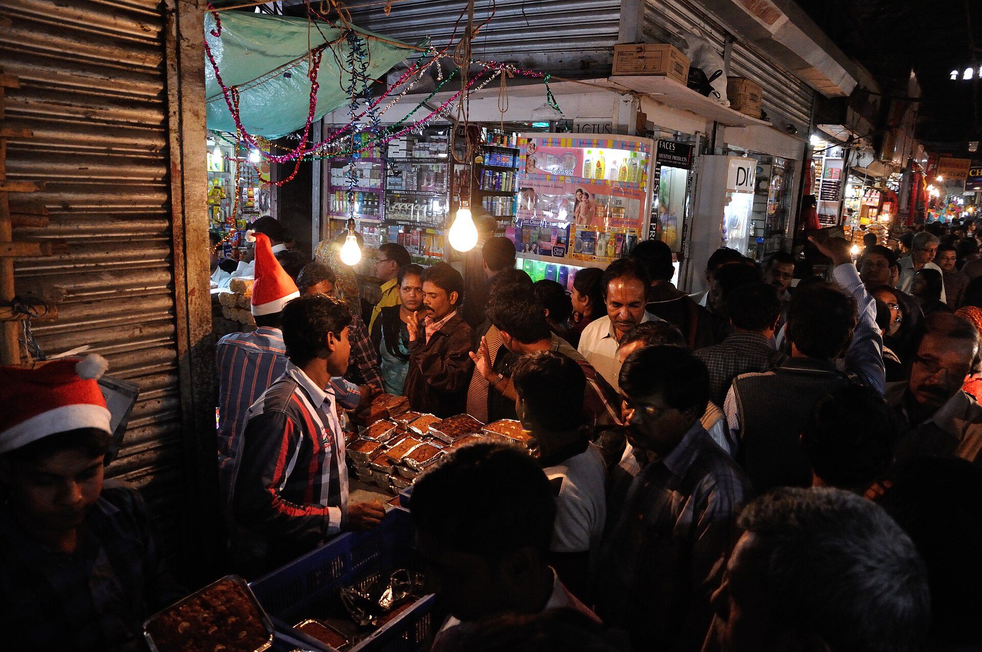 Shopping neighborhood in Kolkata