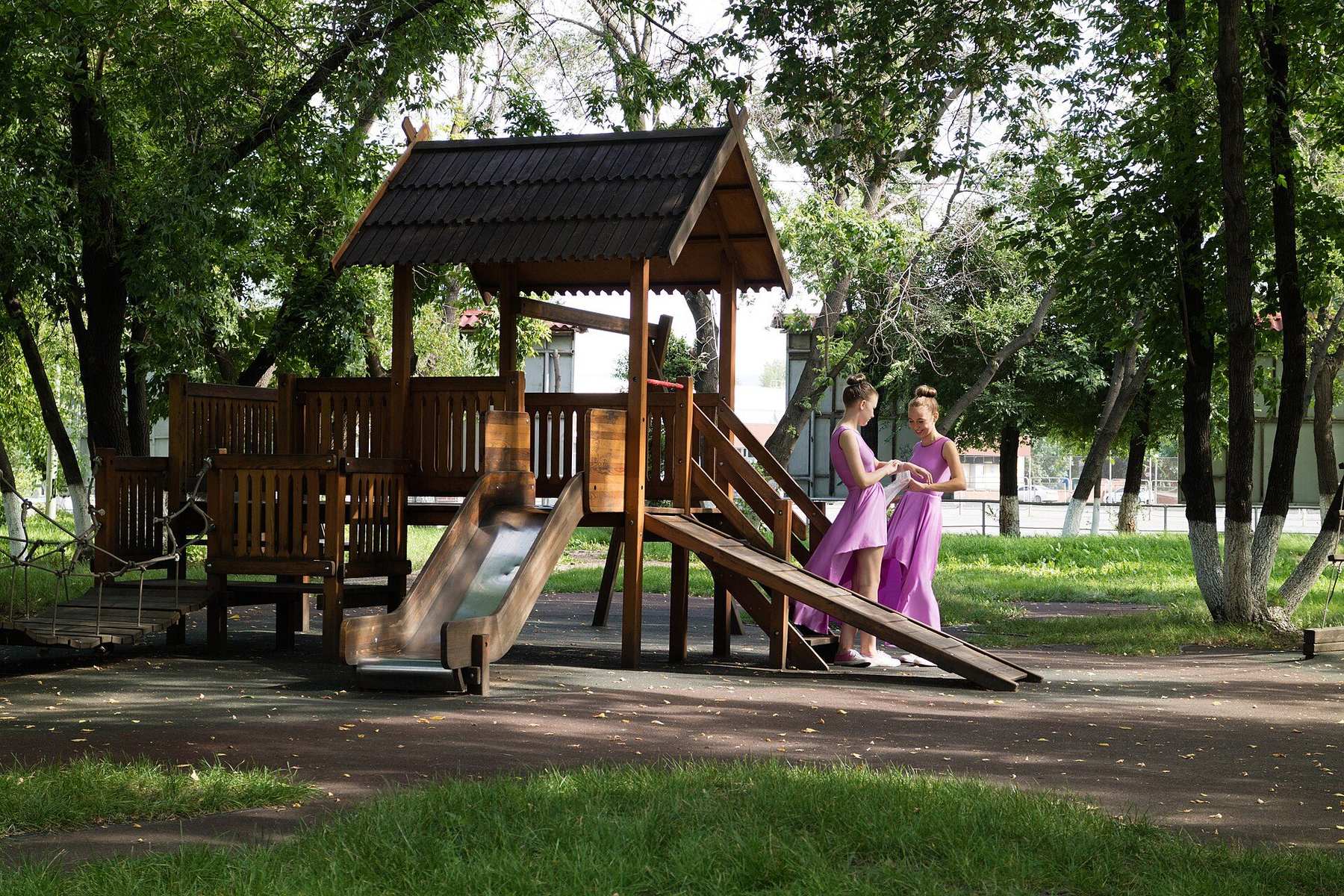 neighborhood in Krasnoyarsk