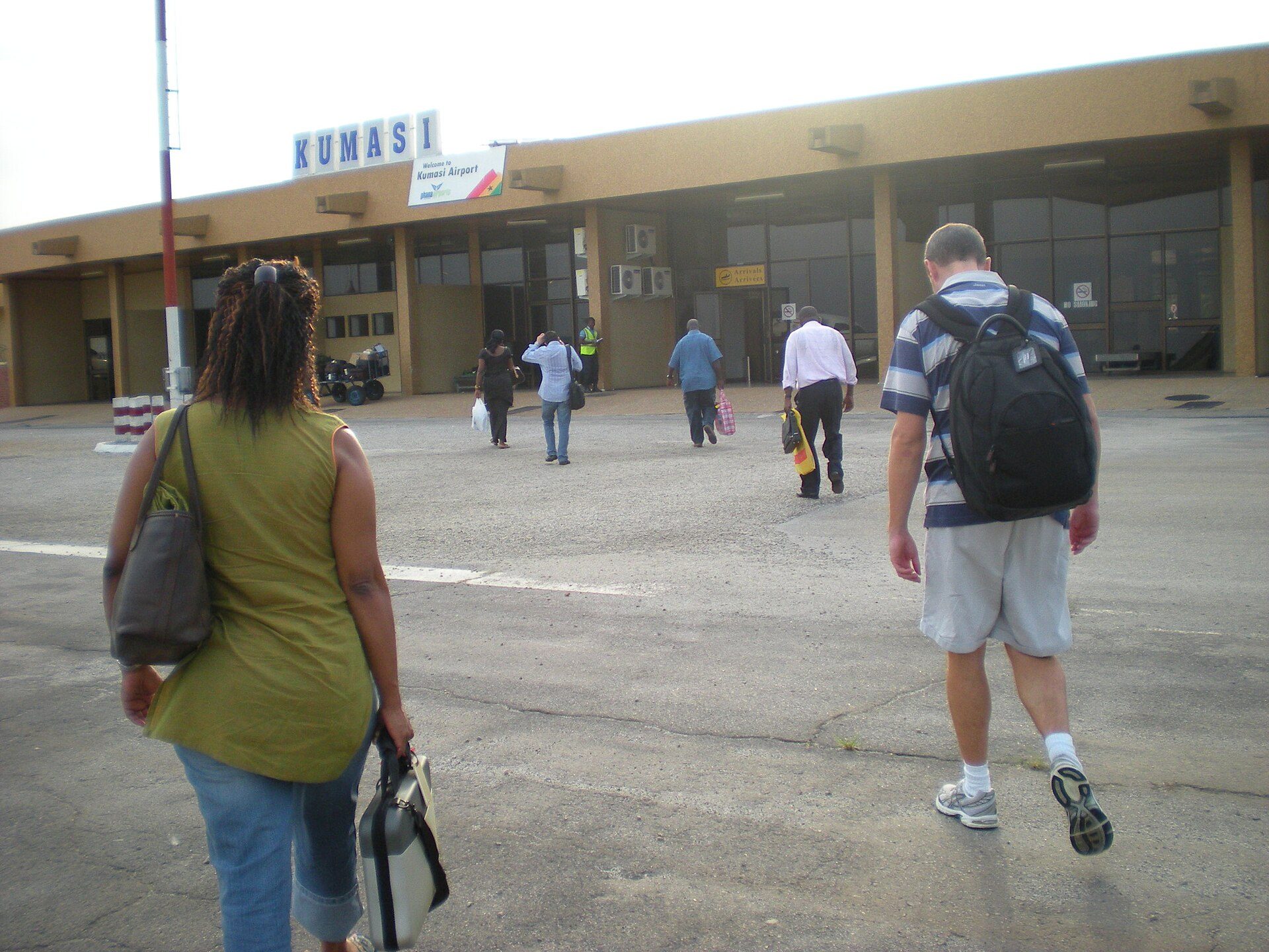 Transport scene in Kumasi