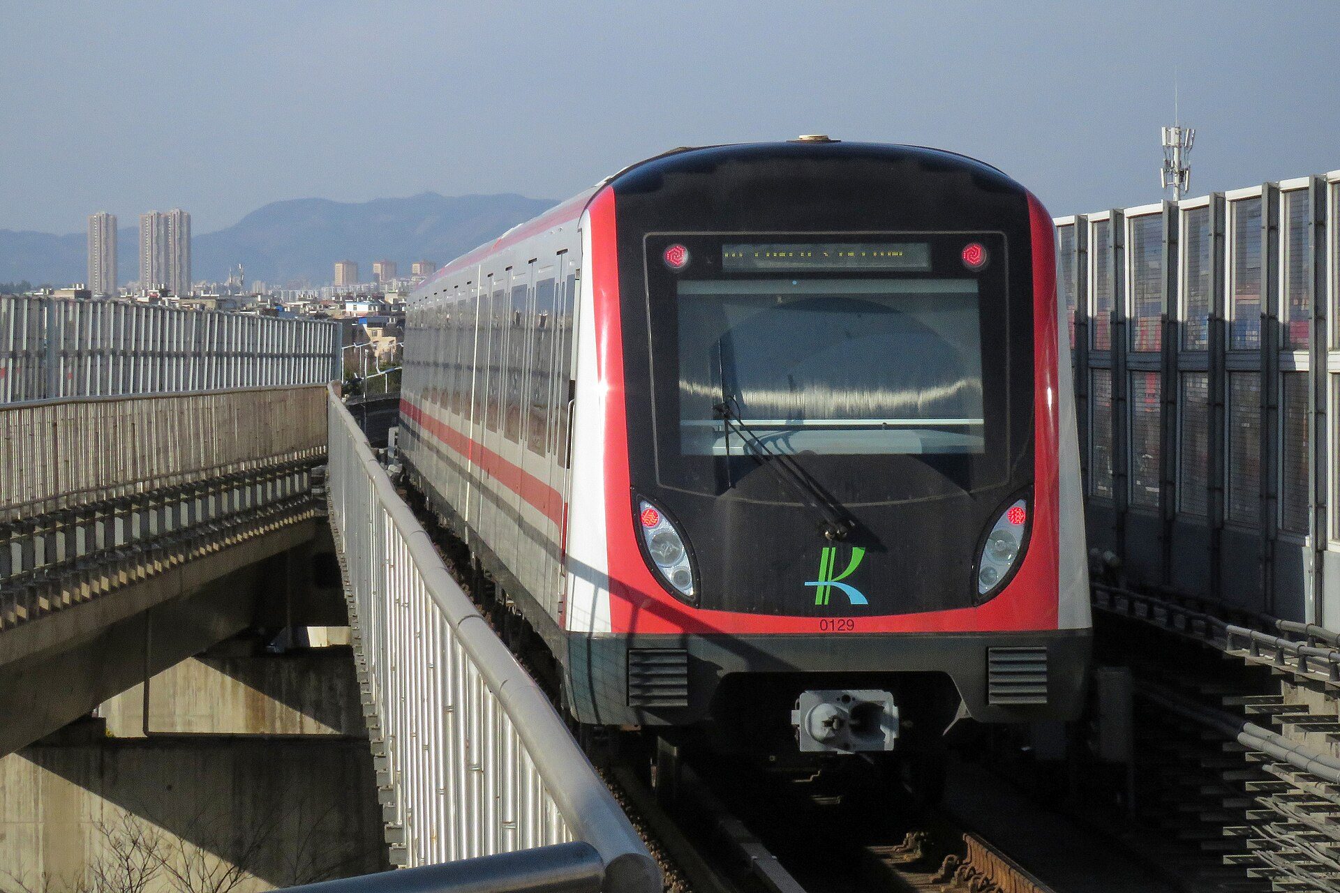 Transit scene in Kunming