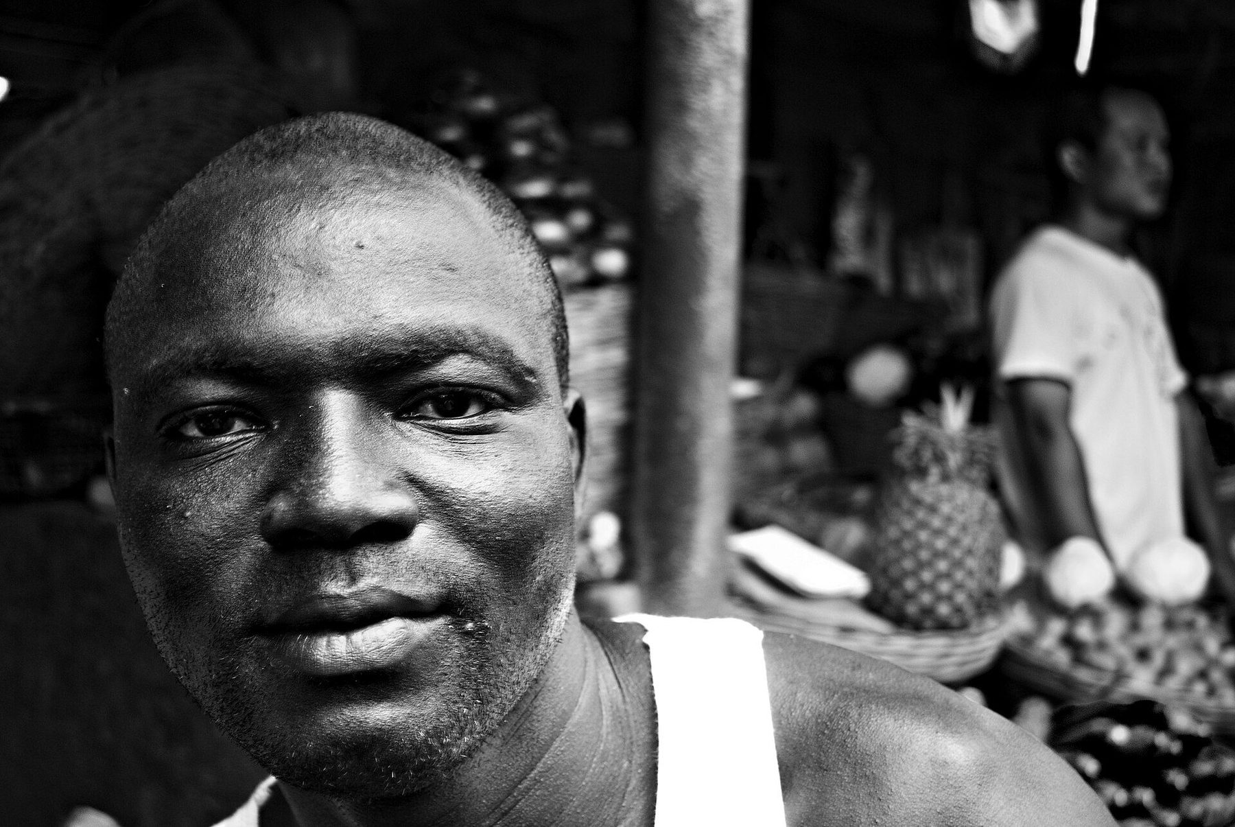 Shopping scene in Lagos