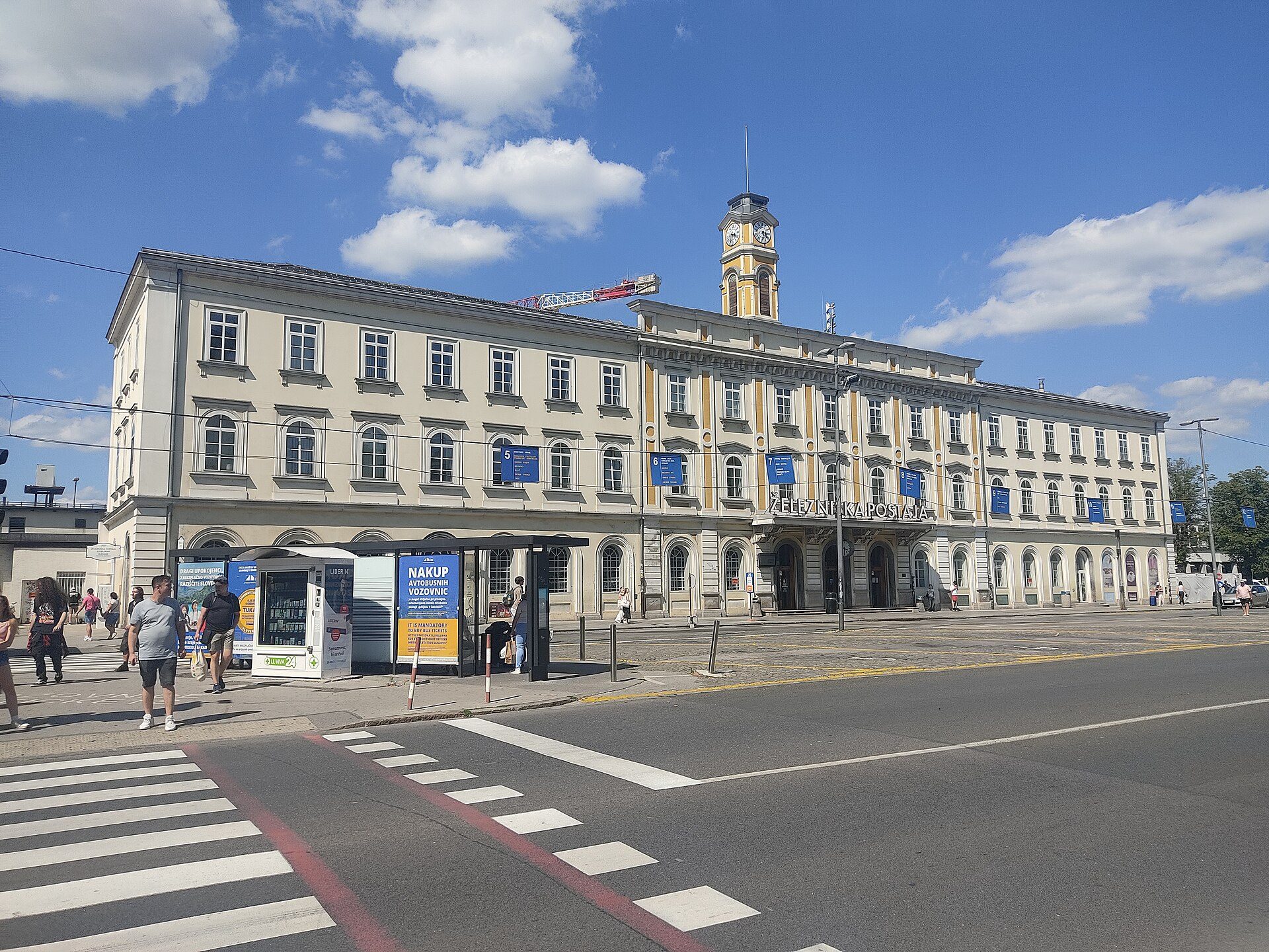 Transport scene in Ljubljana