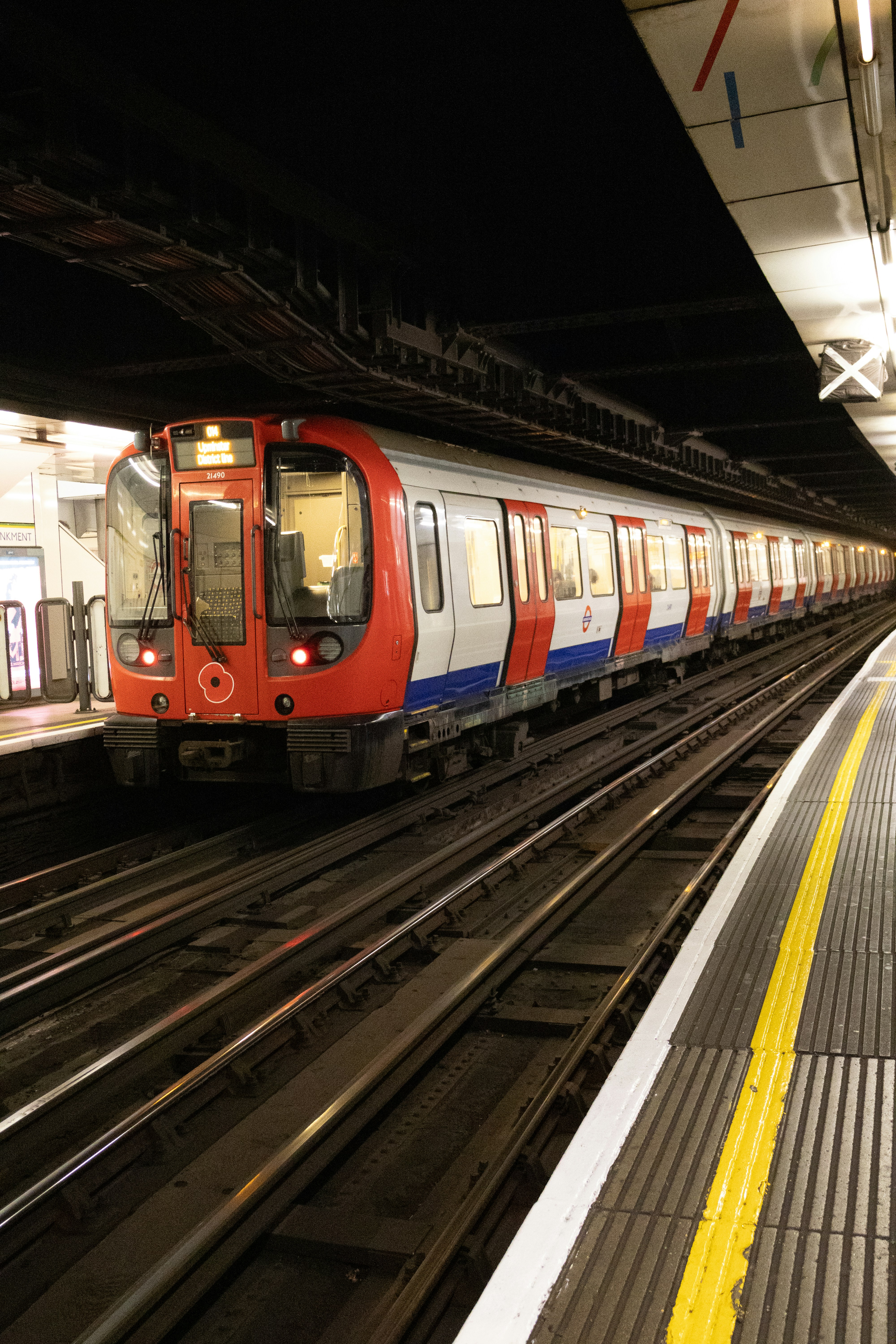 The London Eye by the Thames