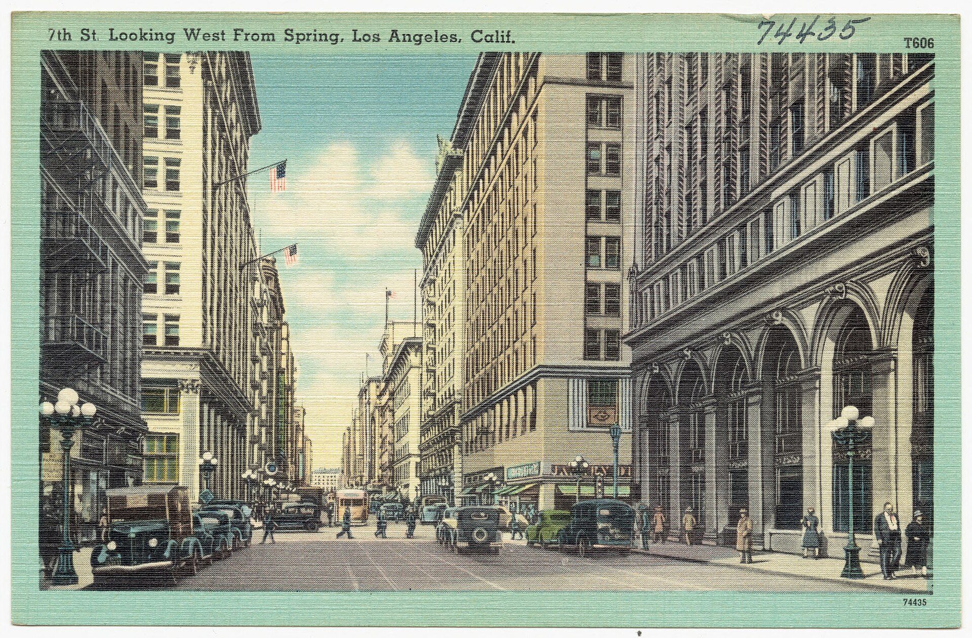 Street scene in Los Angeles