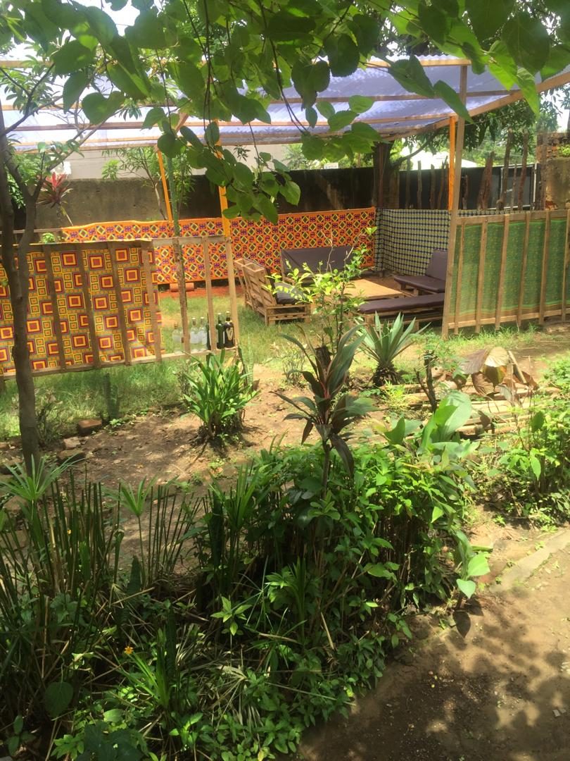 Restaurant scene in Lubumbashi