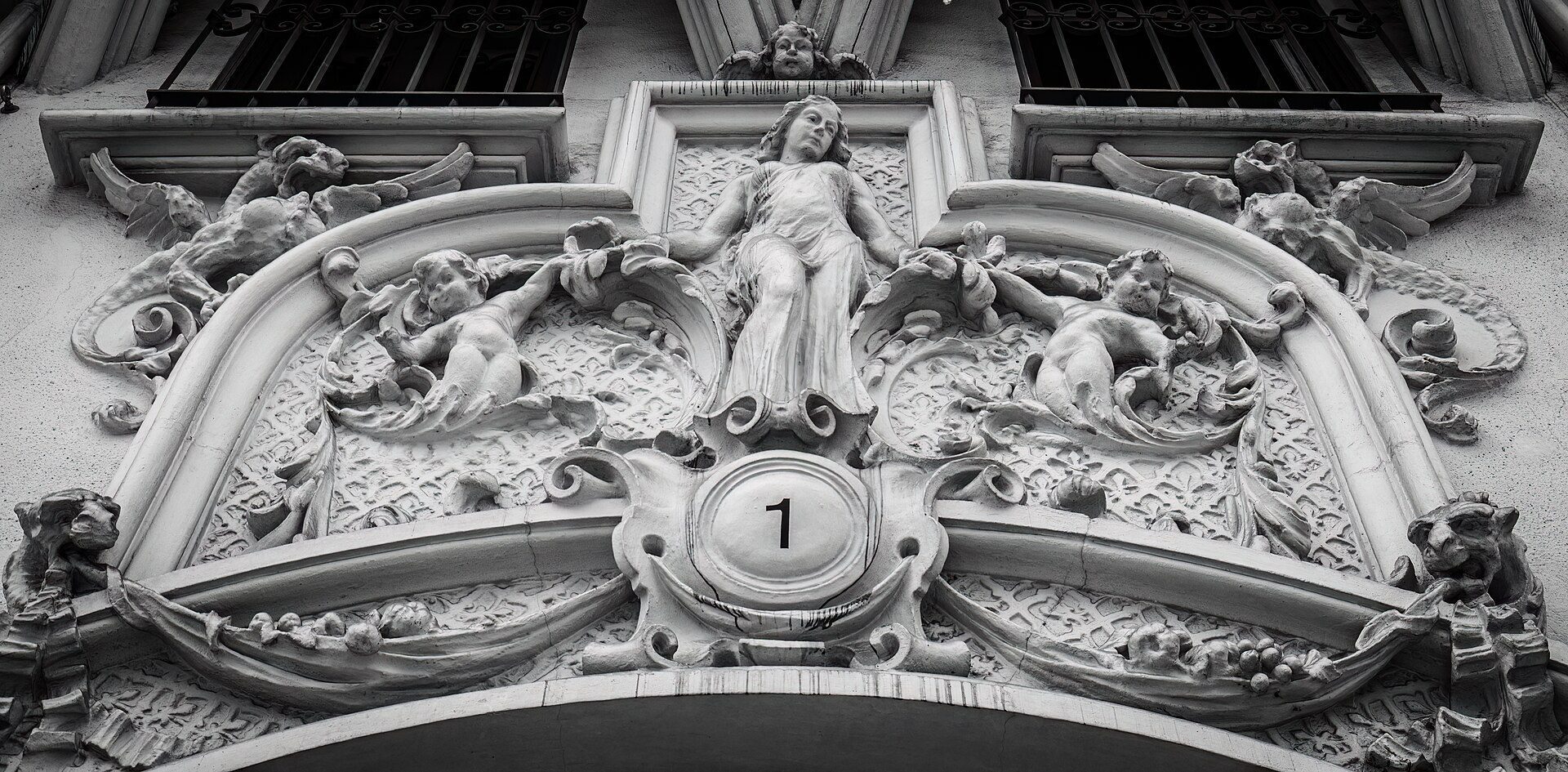 Madrid rooftop skyline