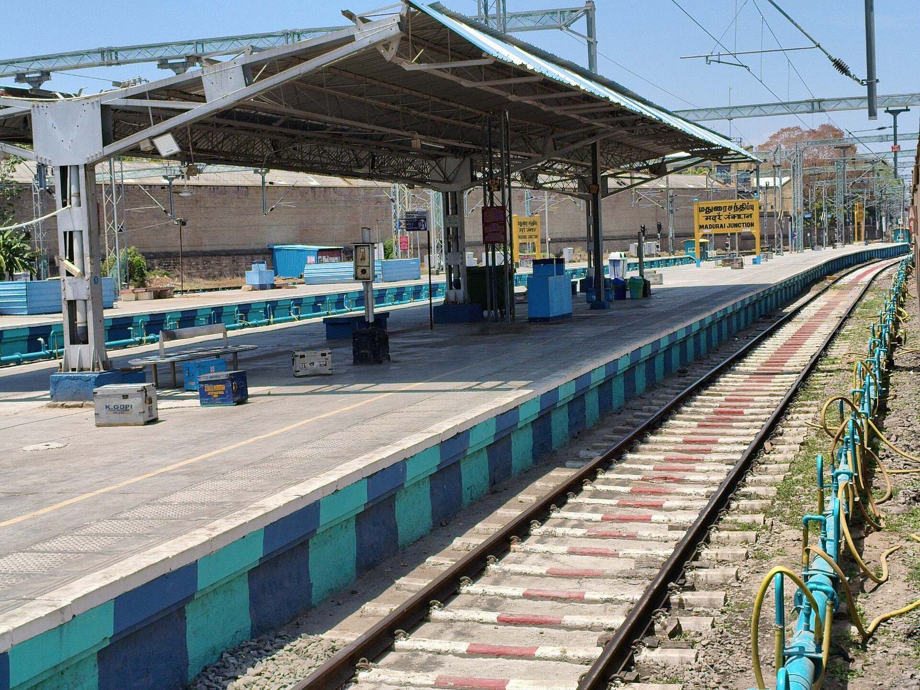 Transport scene in Madurai