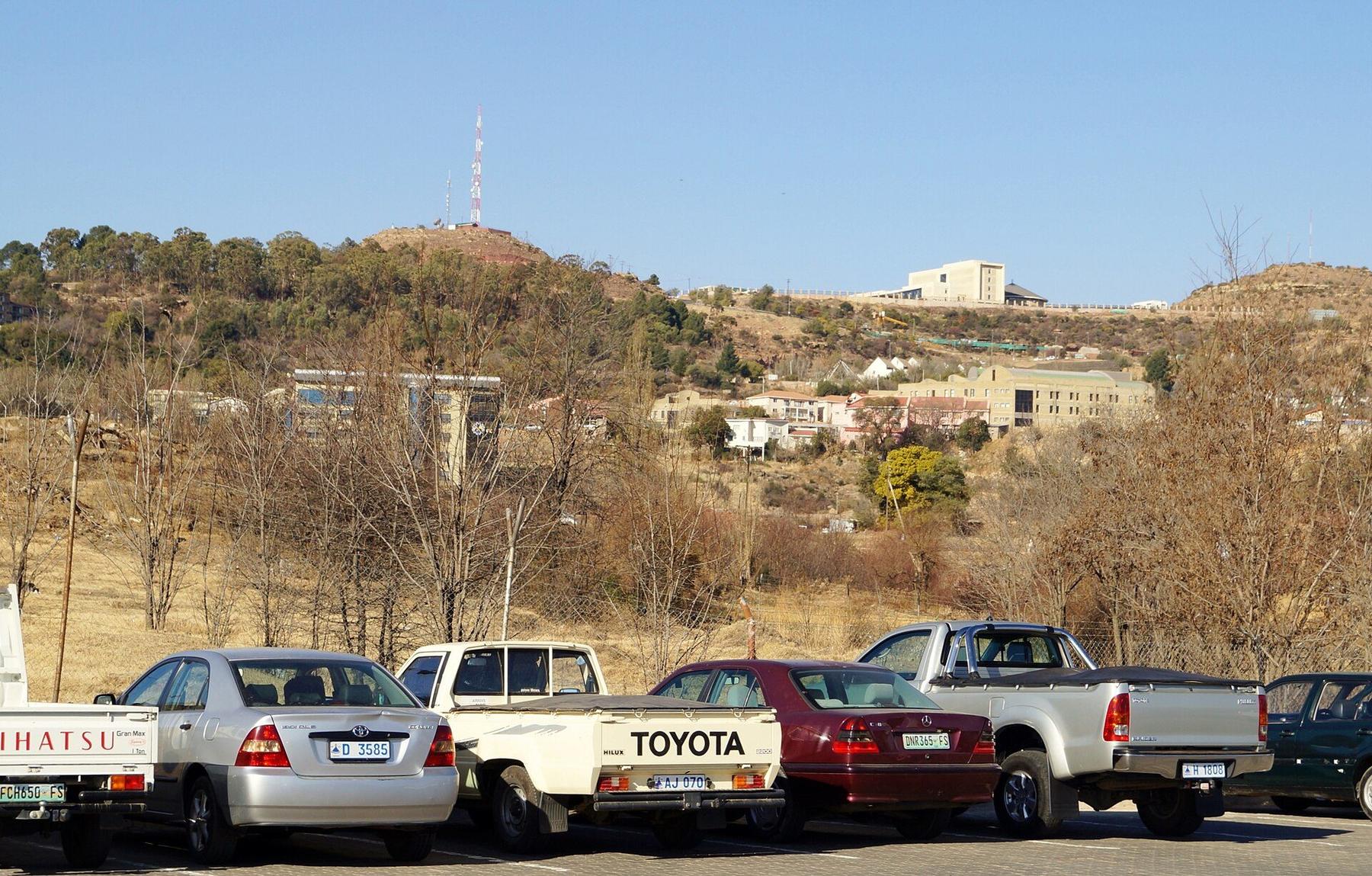 Shopping scene in Maseru