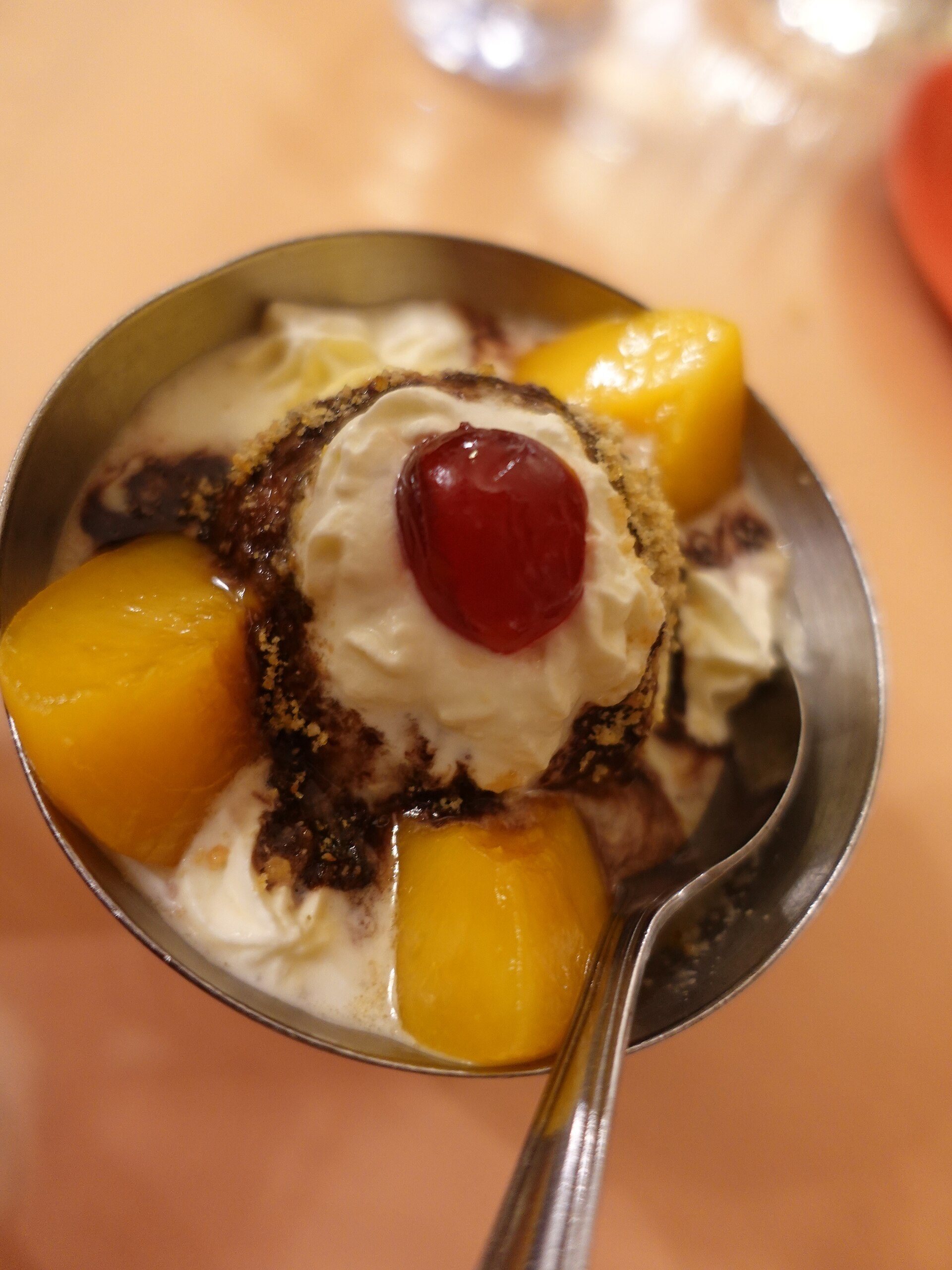 Restaurant scene in Medan