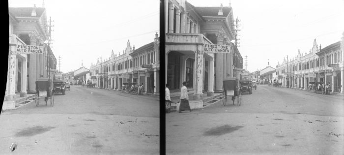 Shopping scene in Medan
