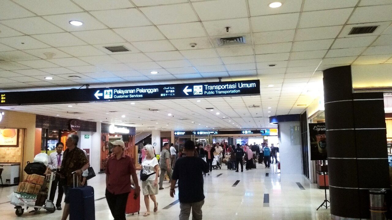 Transport scene in Medan