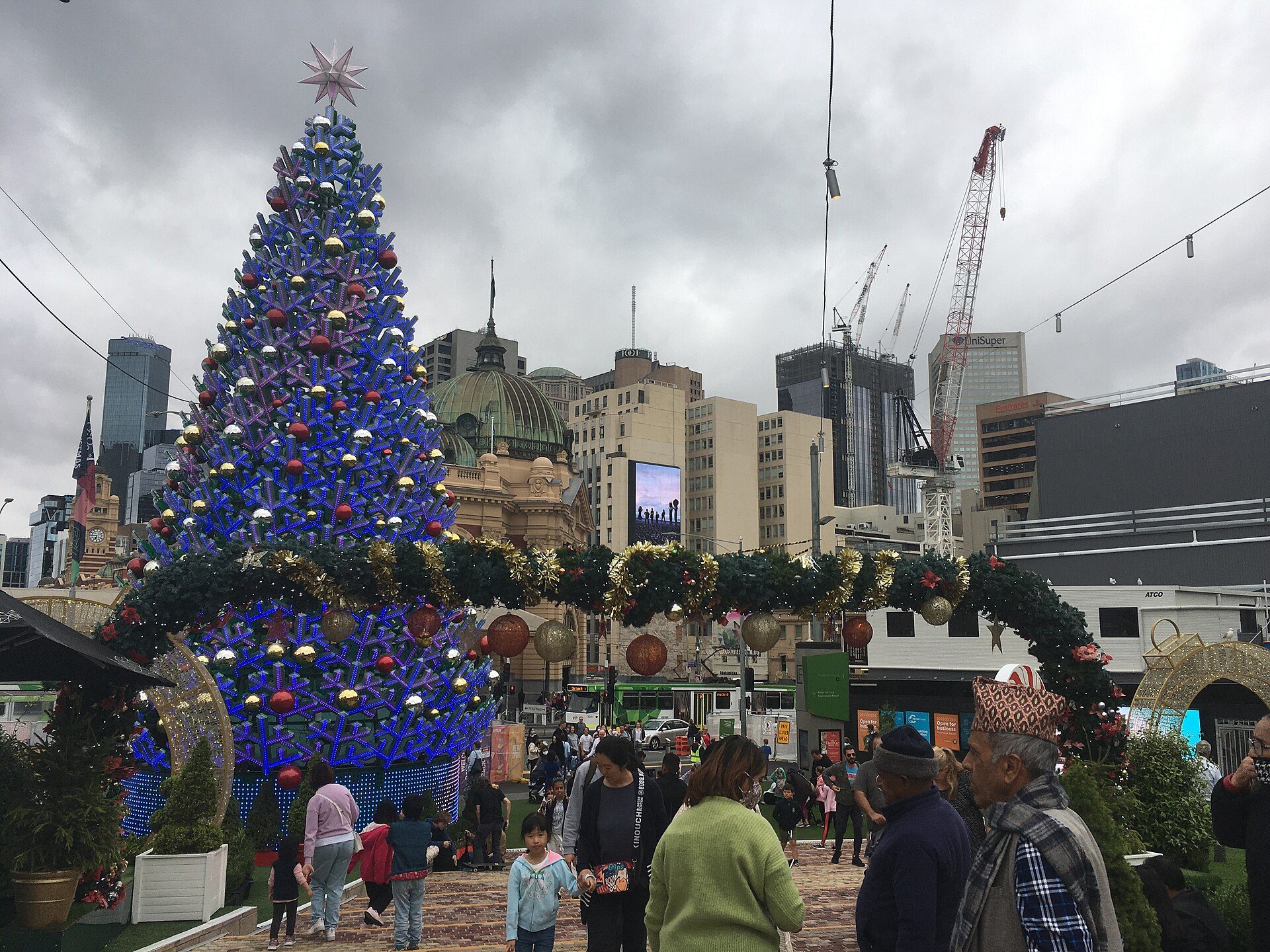 Federation Square in Melbourne