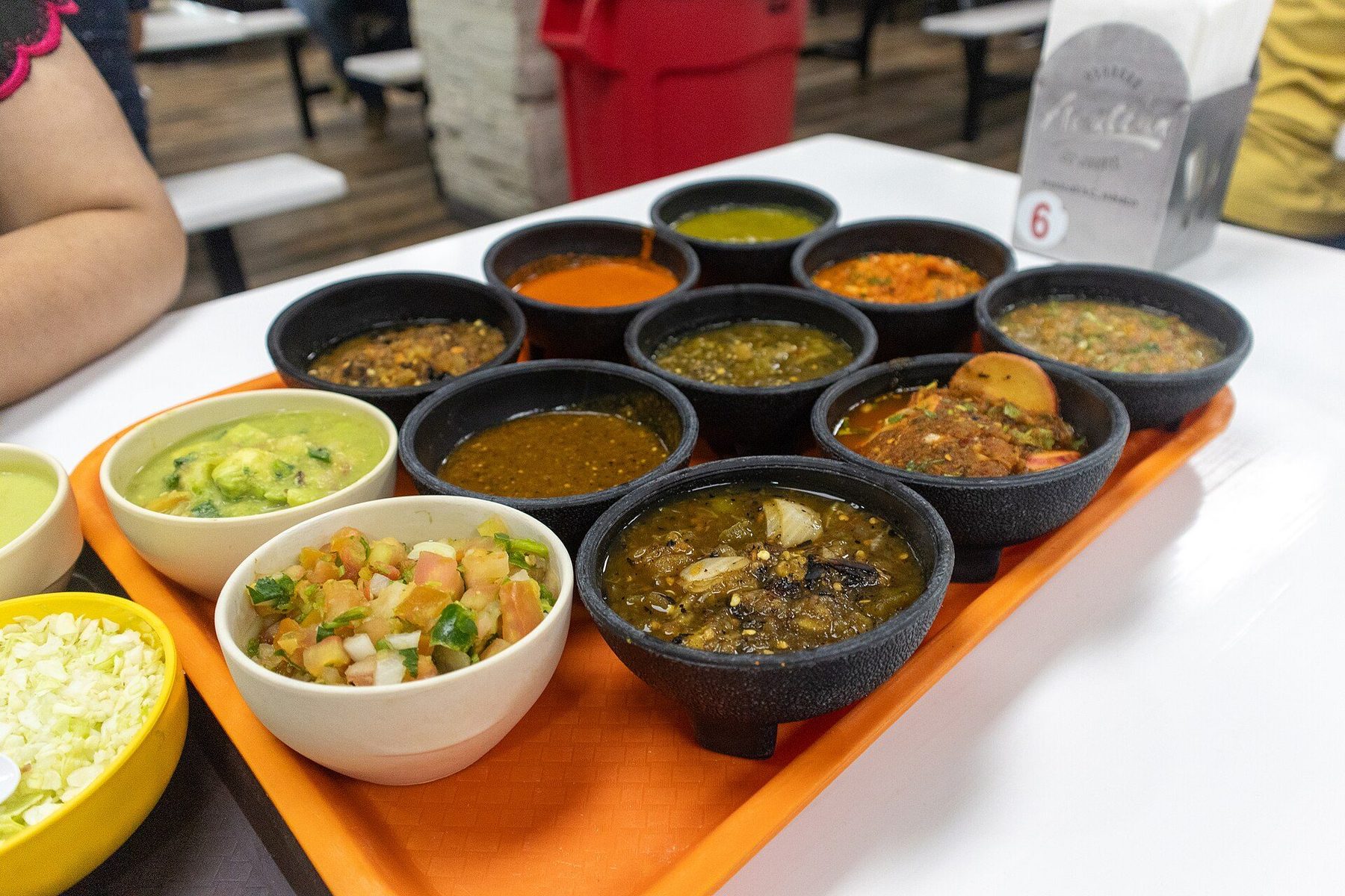 Restaurant scene in Mexicali