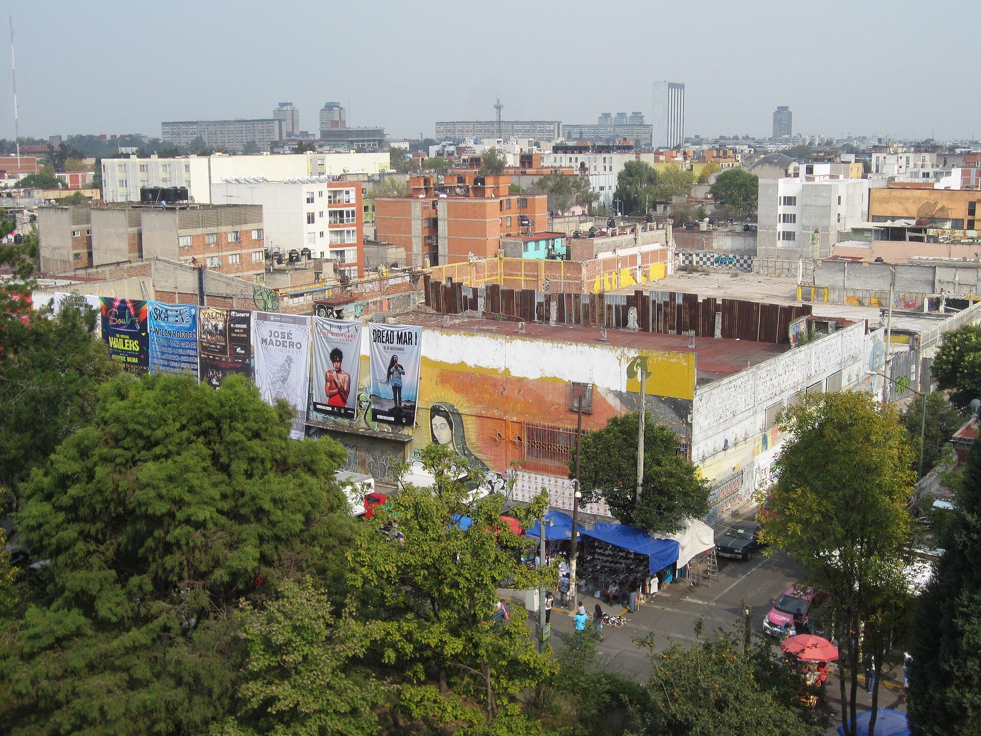 Skyline in Mexico City