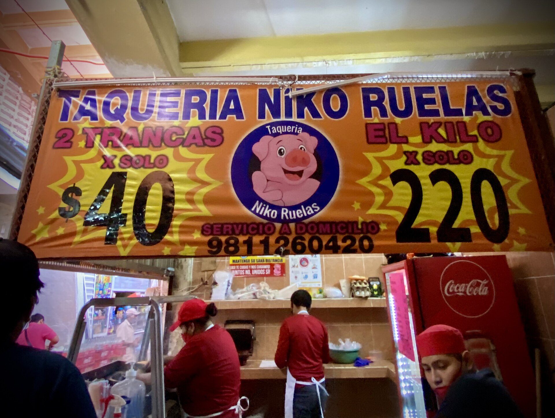 Restaurant or cafe scene in Mexico City