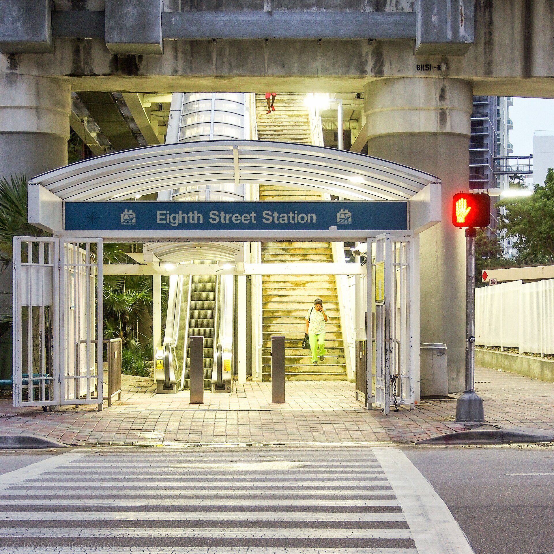 Street scene in Miami