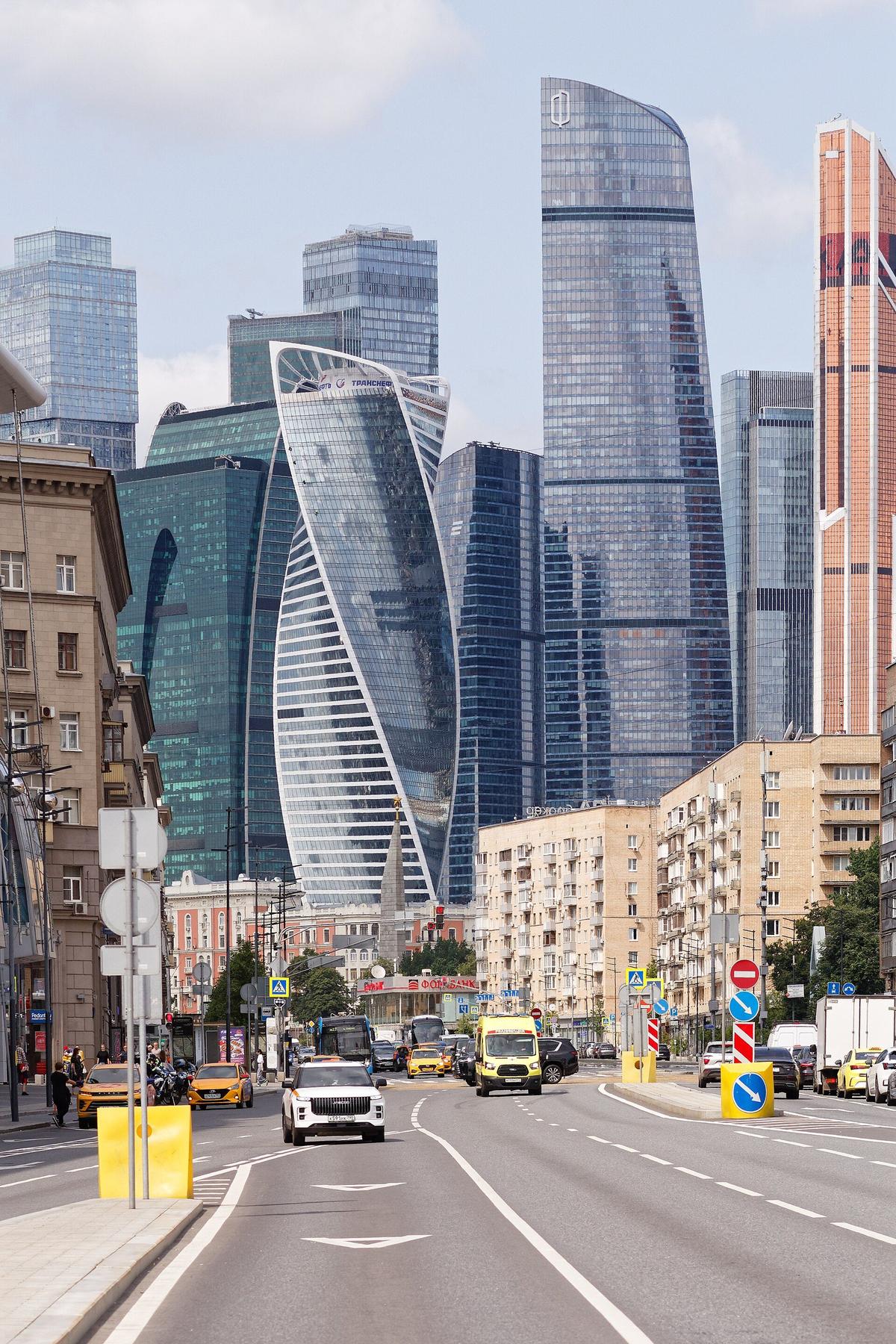 neighborhood in Moscow