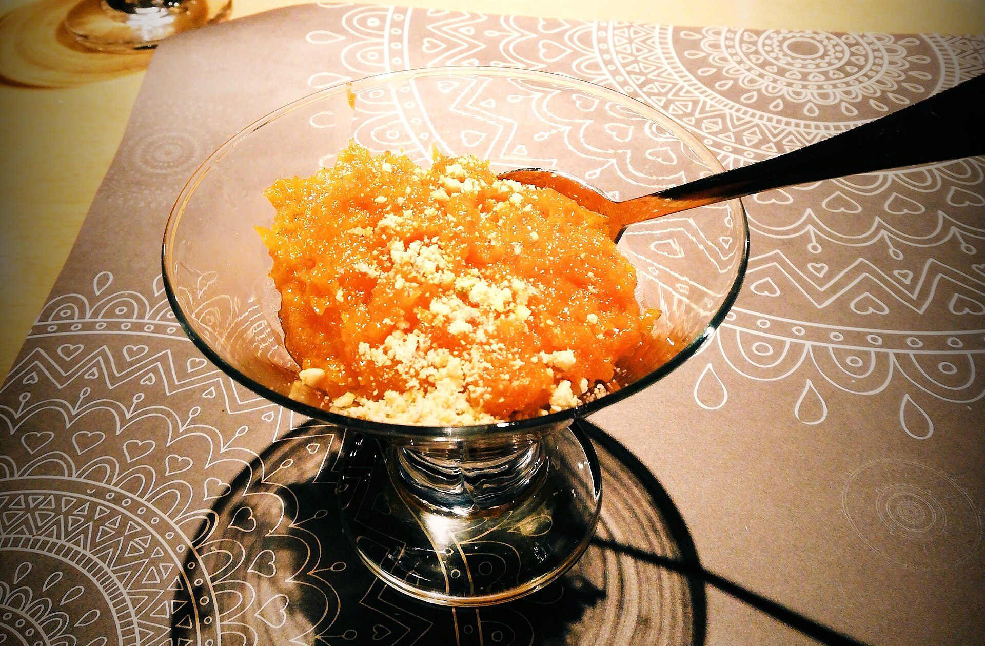 Restaurant scene in Muscat