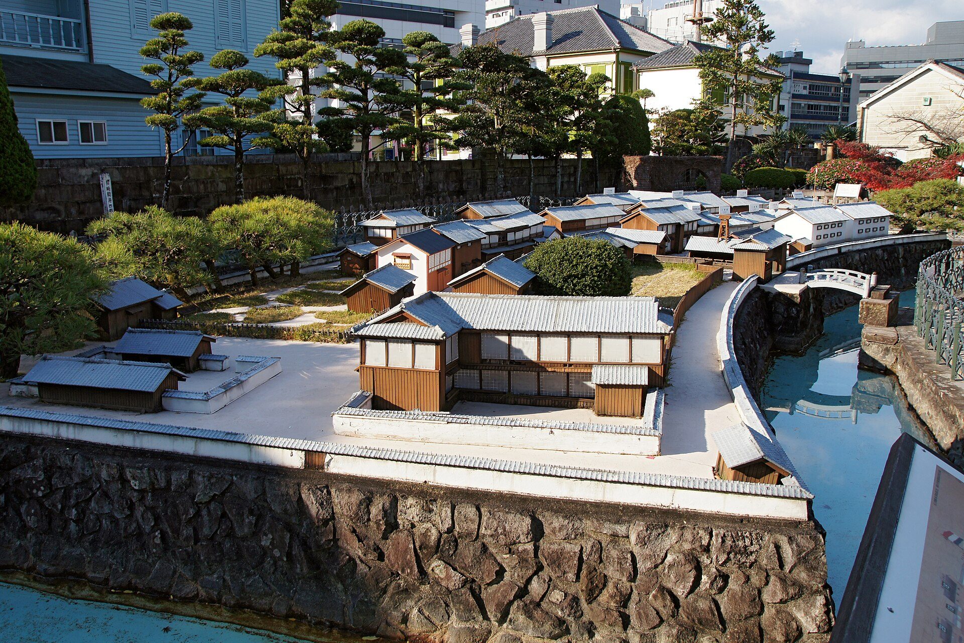 Nagasaki planning base near Station/Dejima