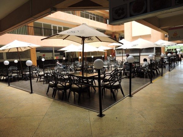 Restaurant scene in Nairobi