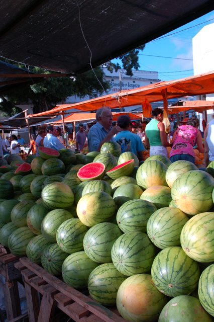 Shopping scene in Natal