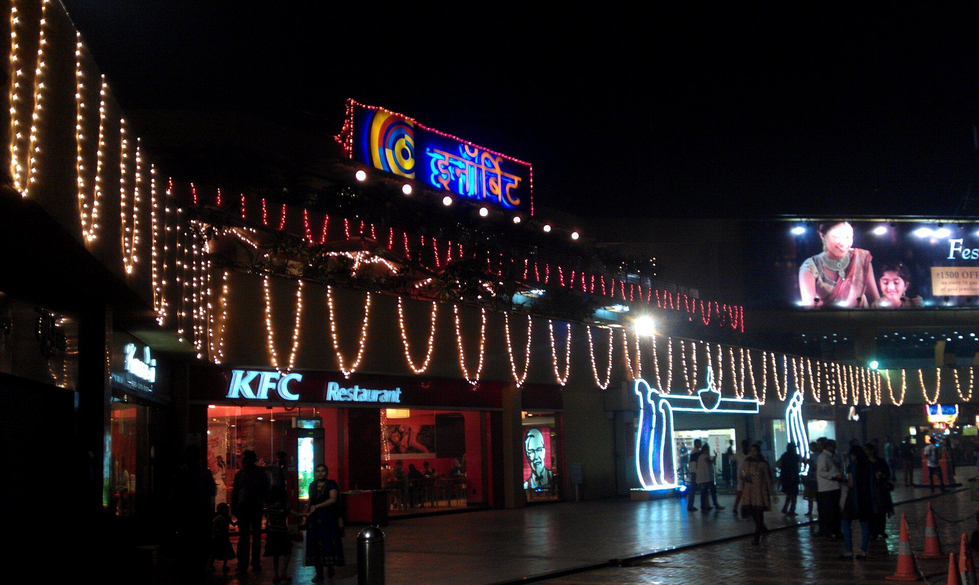 Shopping scene in Navi Mumbai
