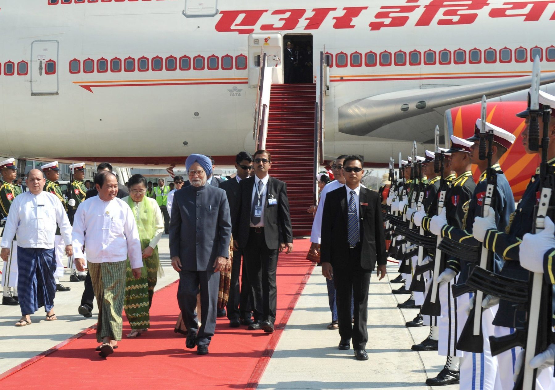Transport scene in Nay Pyi Taw