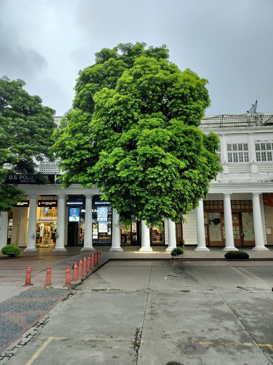 Connaught Place neighborhood in New Delhi
