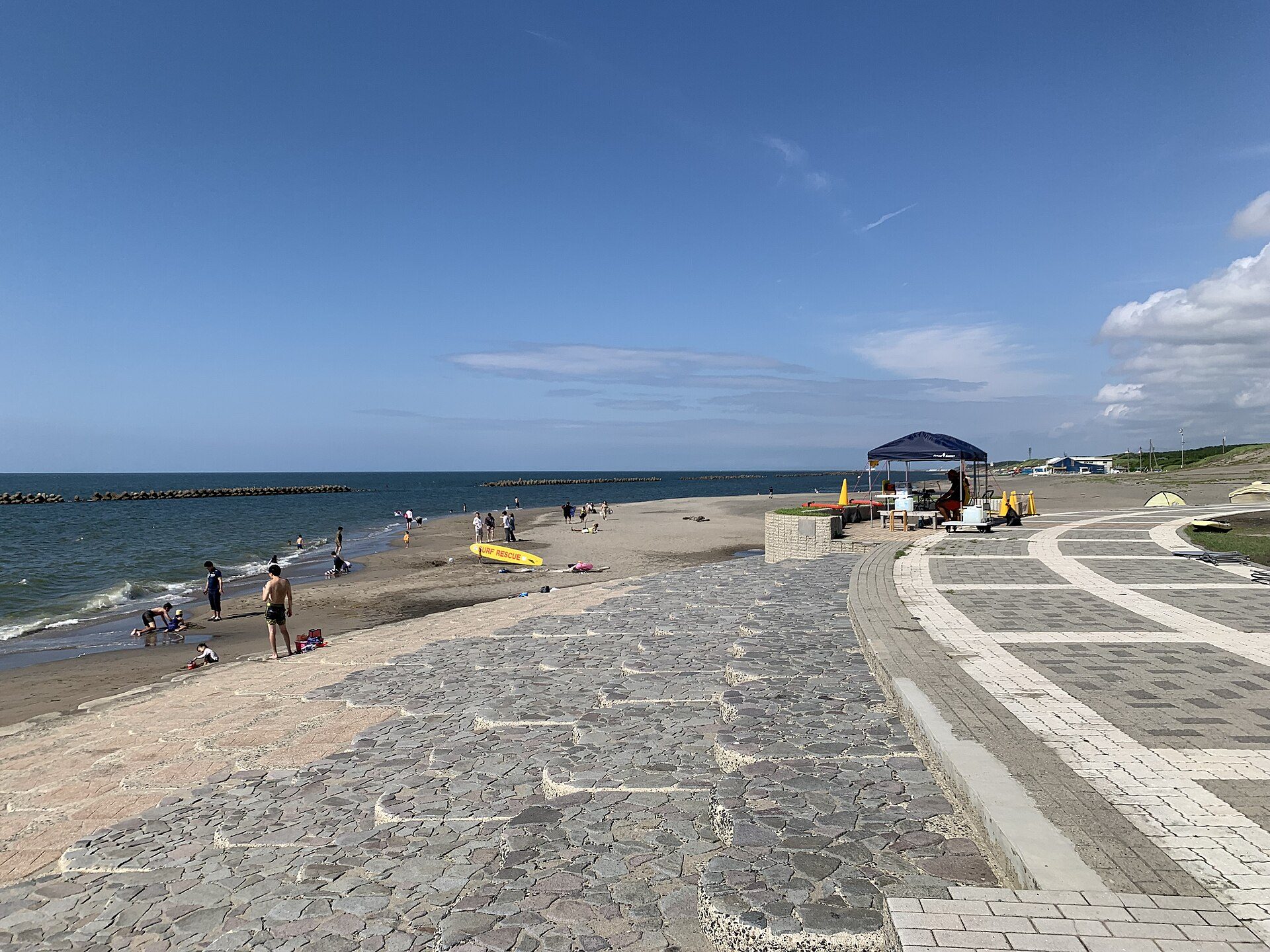 Restaurant scene in Niigata