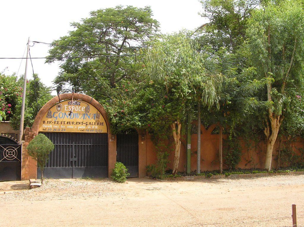 Restaurant scene in Ouagadougou