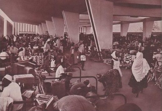 Shopping scene in Ouagadougou