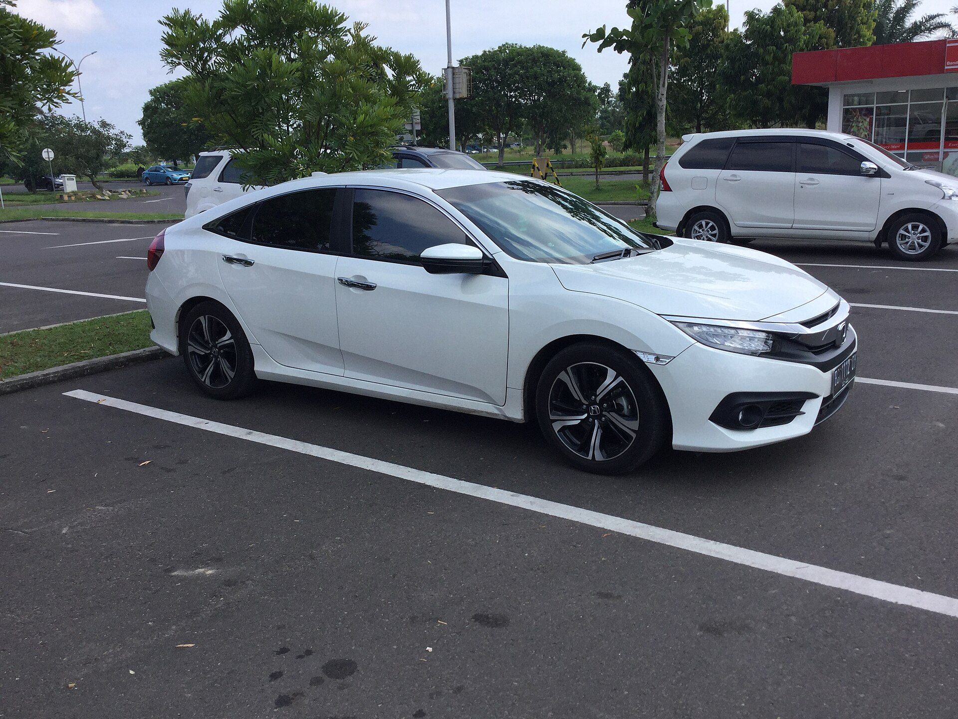Transport scene in Palembang