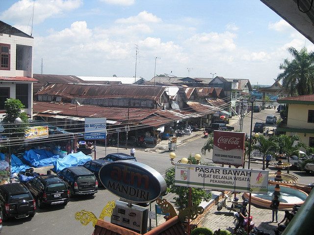 Shopping scene in Pekanbaru
