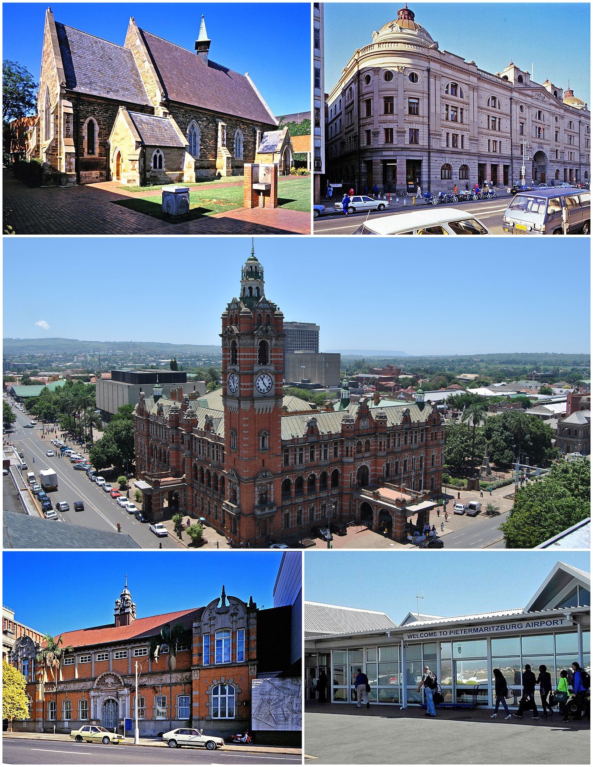 Transport scene in Pietermaritzburg