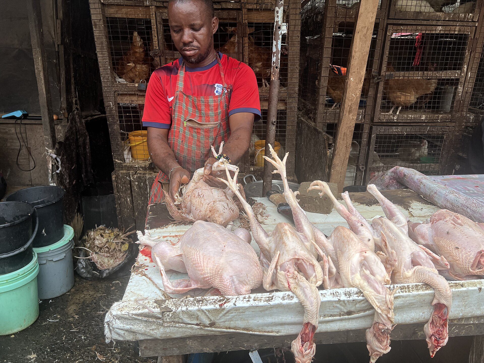 Shopping scene in Port Harcourt