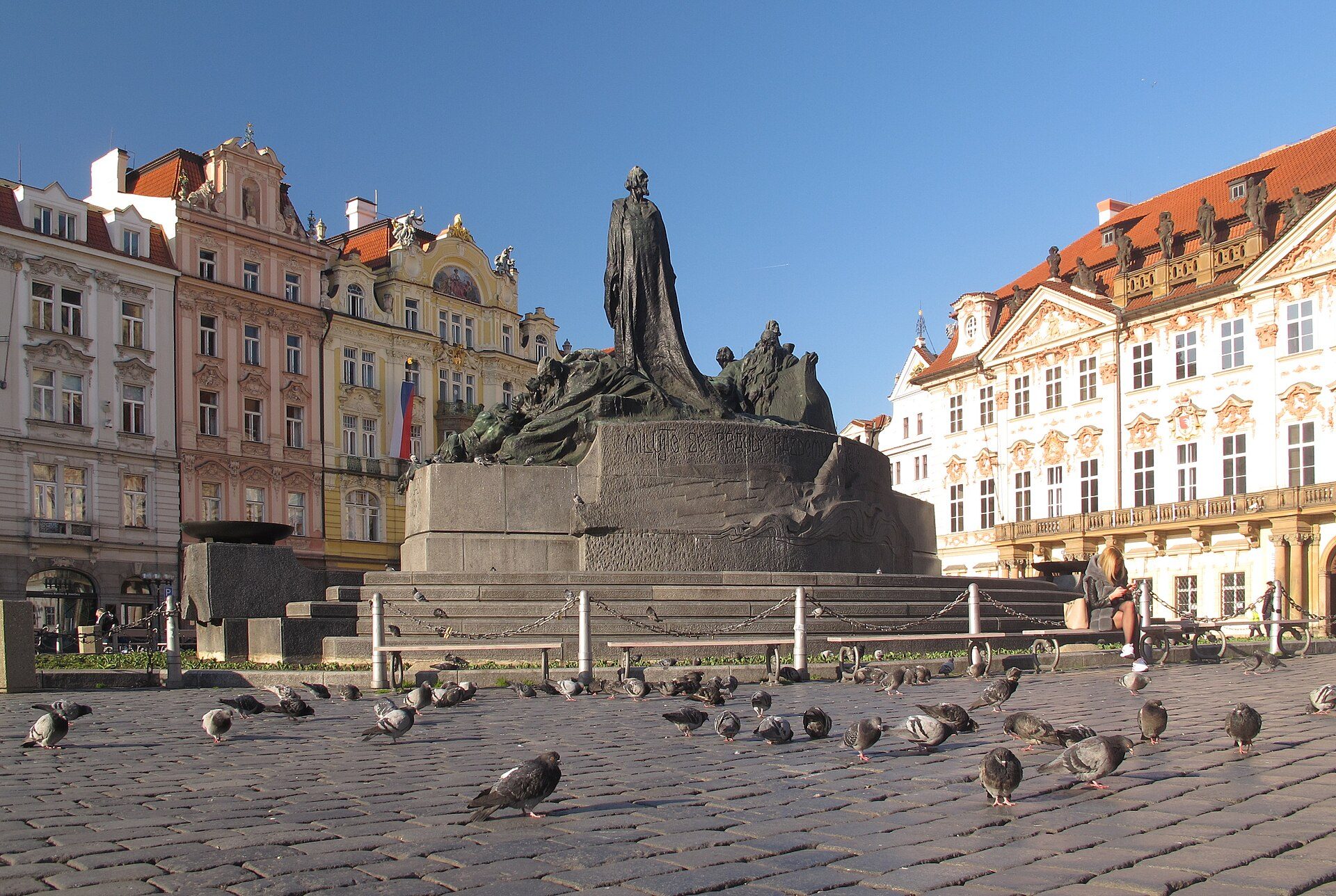 Old Town street scene in Prague