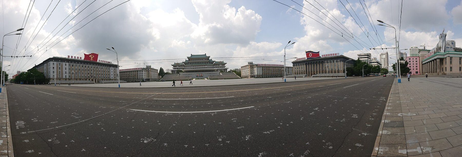 Pyongyang neighborhood