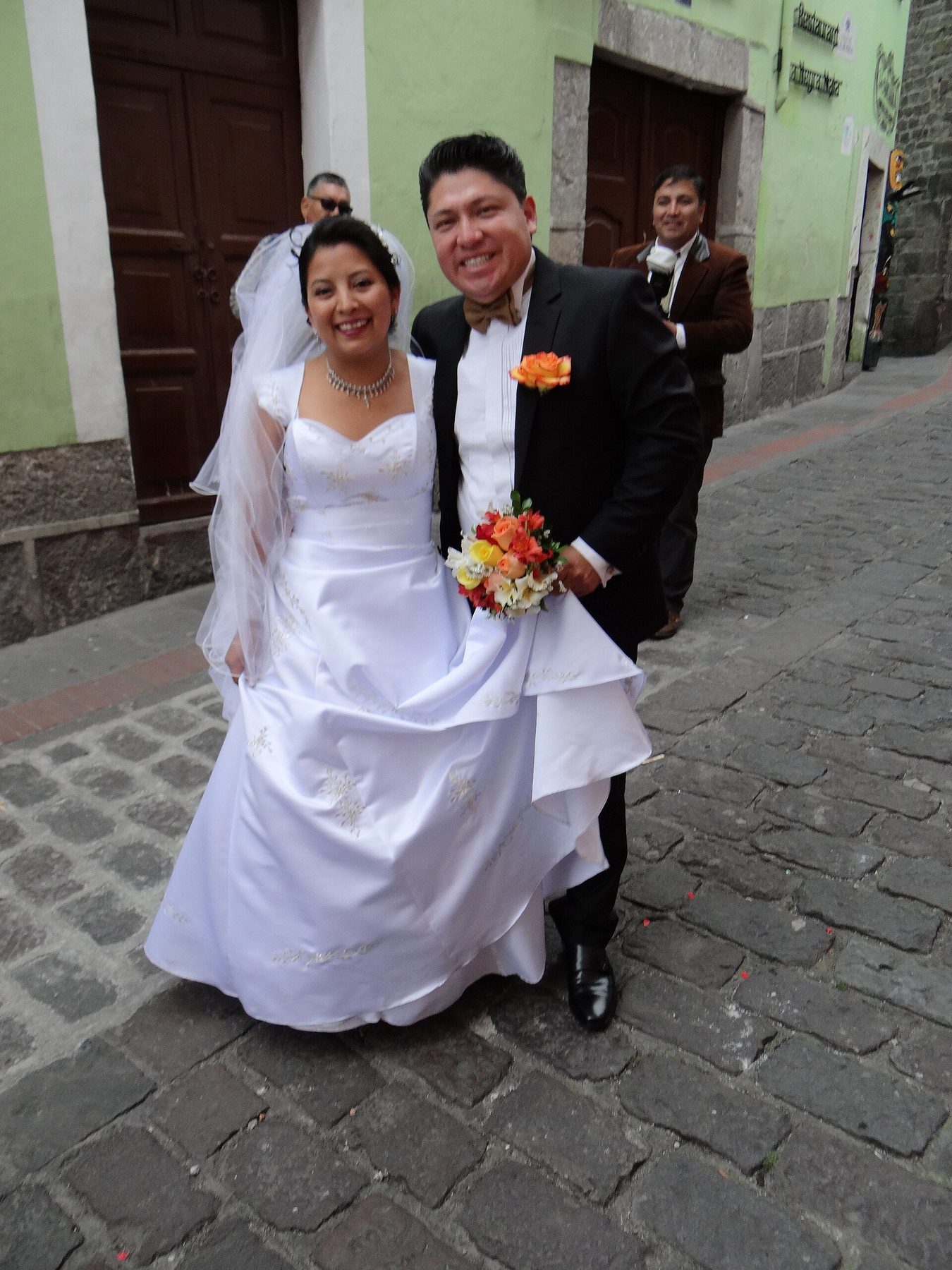 Shopping neighborhood in Quito