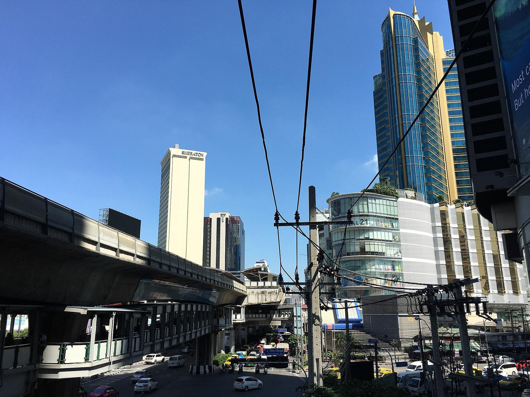 Bangkok neighborhood in Sukhumvit or old city