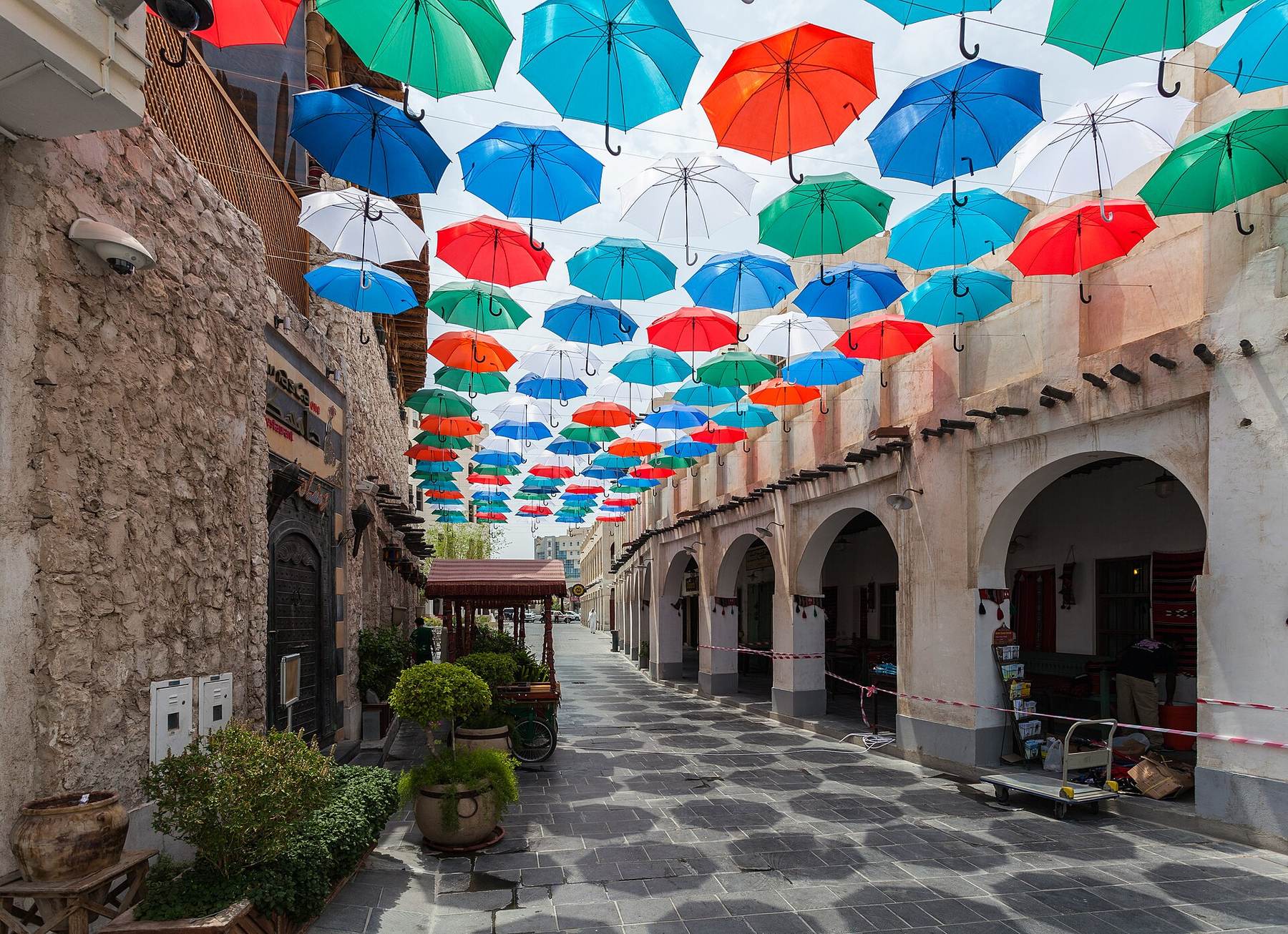 Souq Waqif or Msheireb neighborhood
