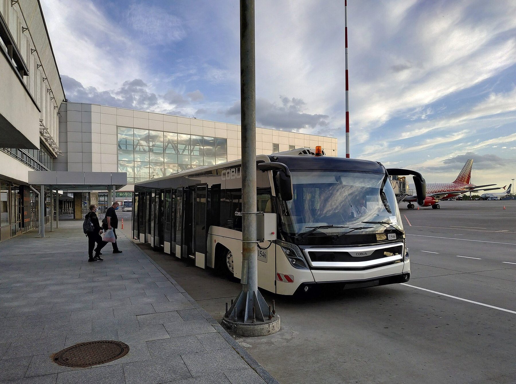Transport scene in Saint Petersburg