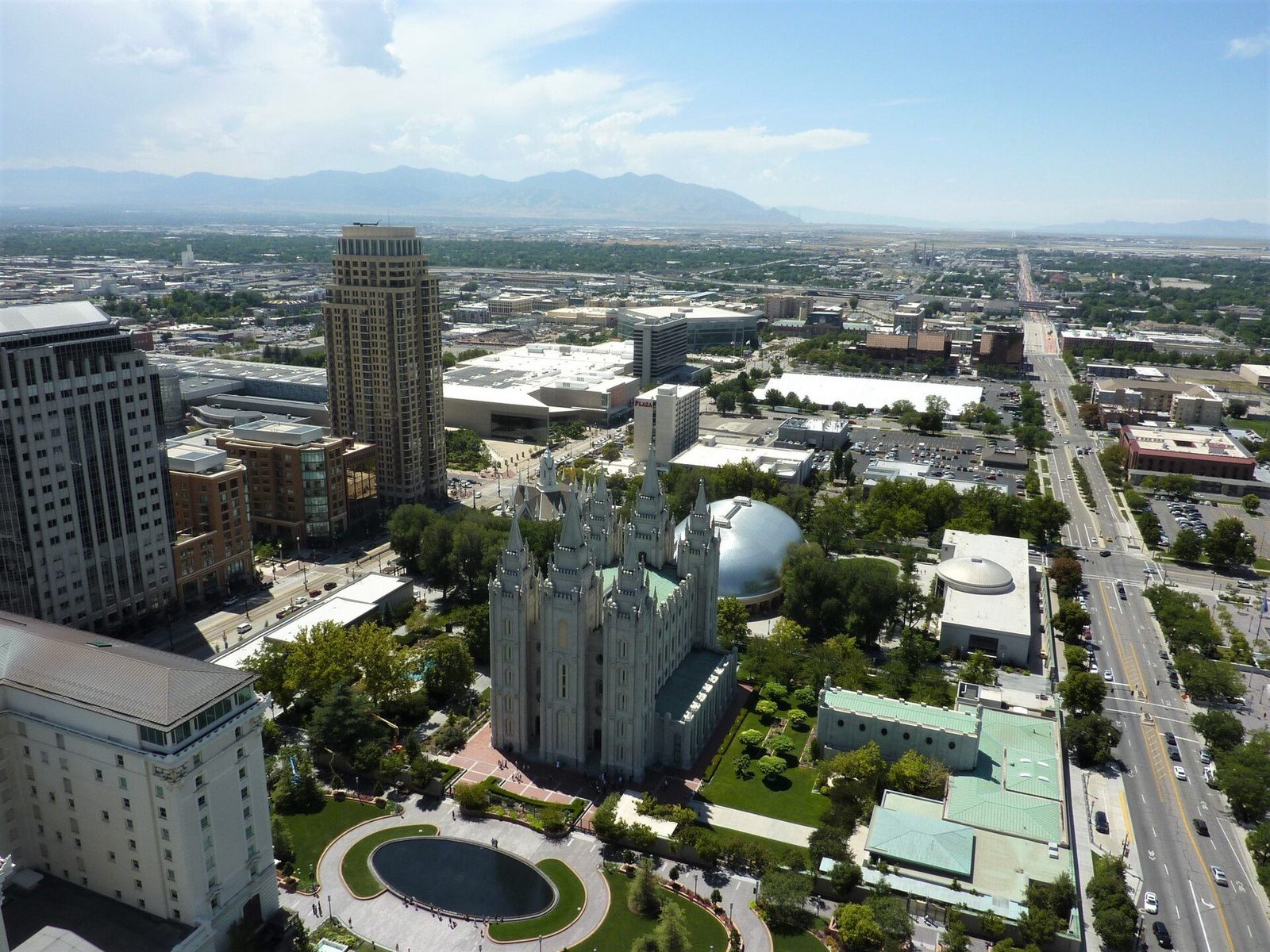 Salt Lake City attraction planning at Temple Square