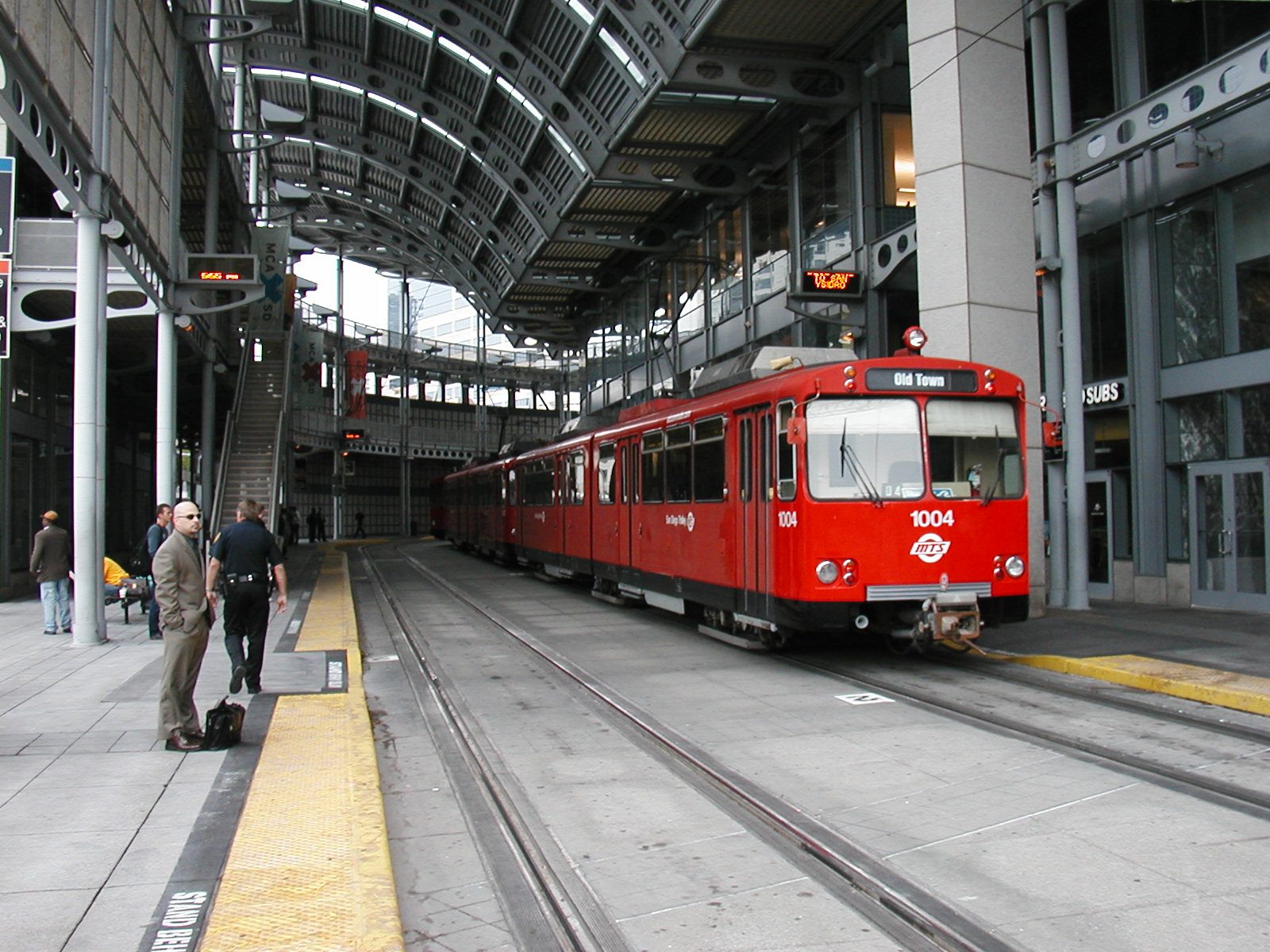 Transport scene in San Diego