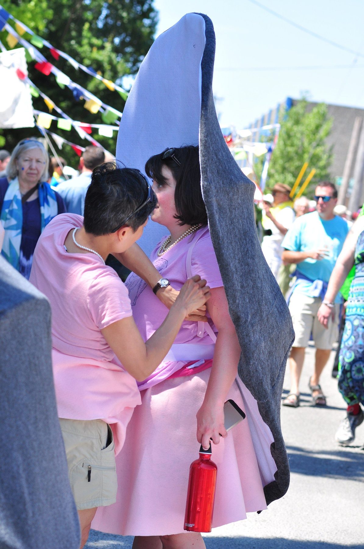Restaurant scene in Seattle