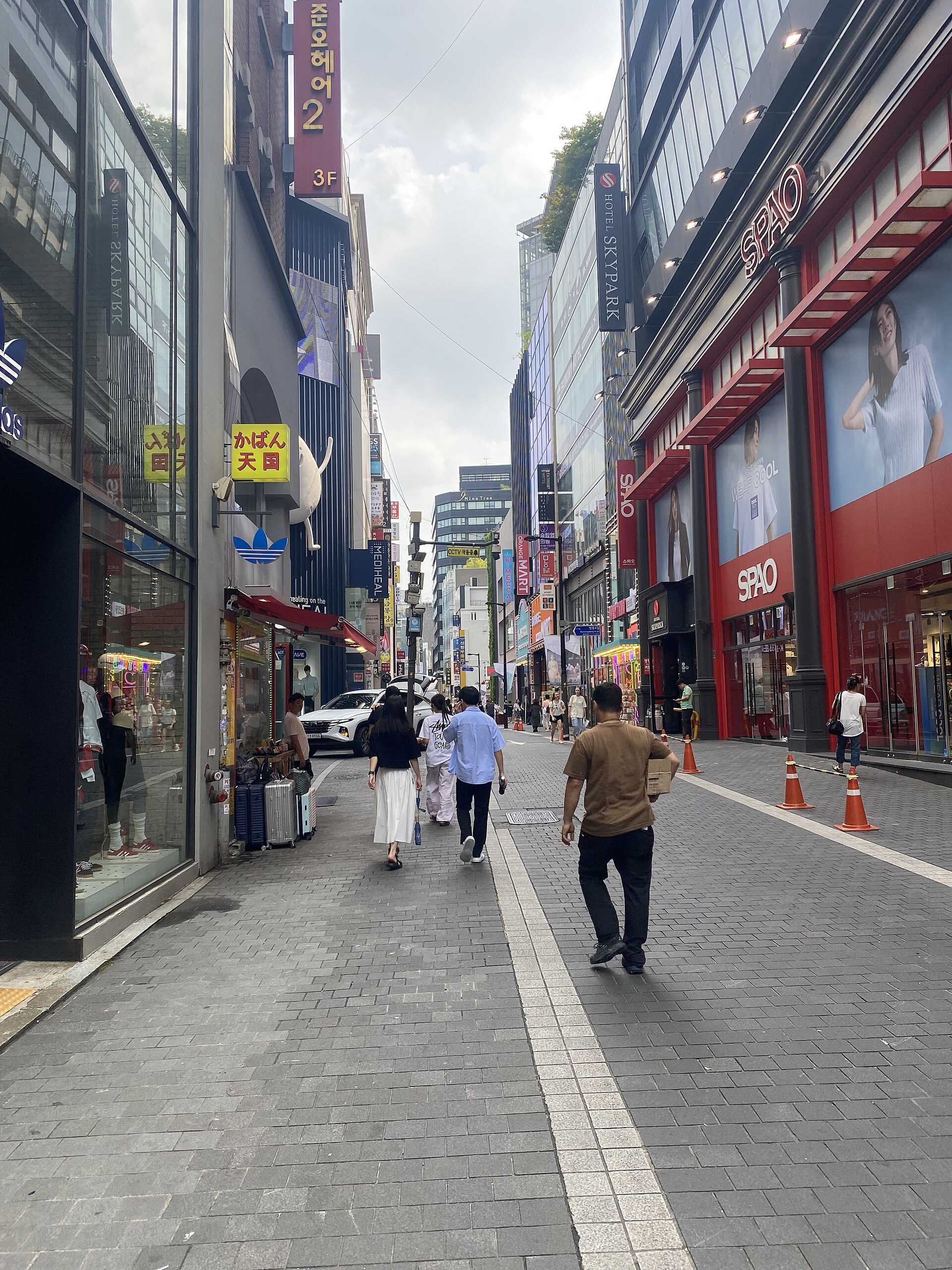 Street scene in Seoul