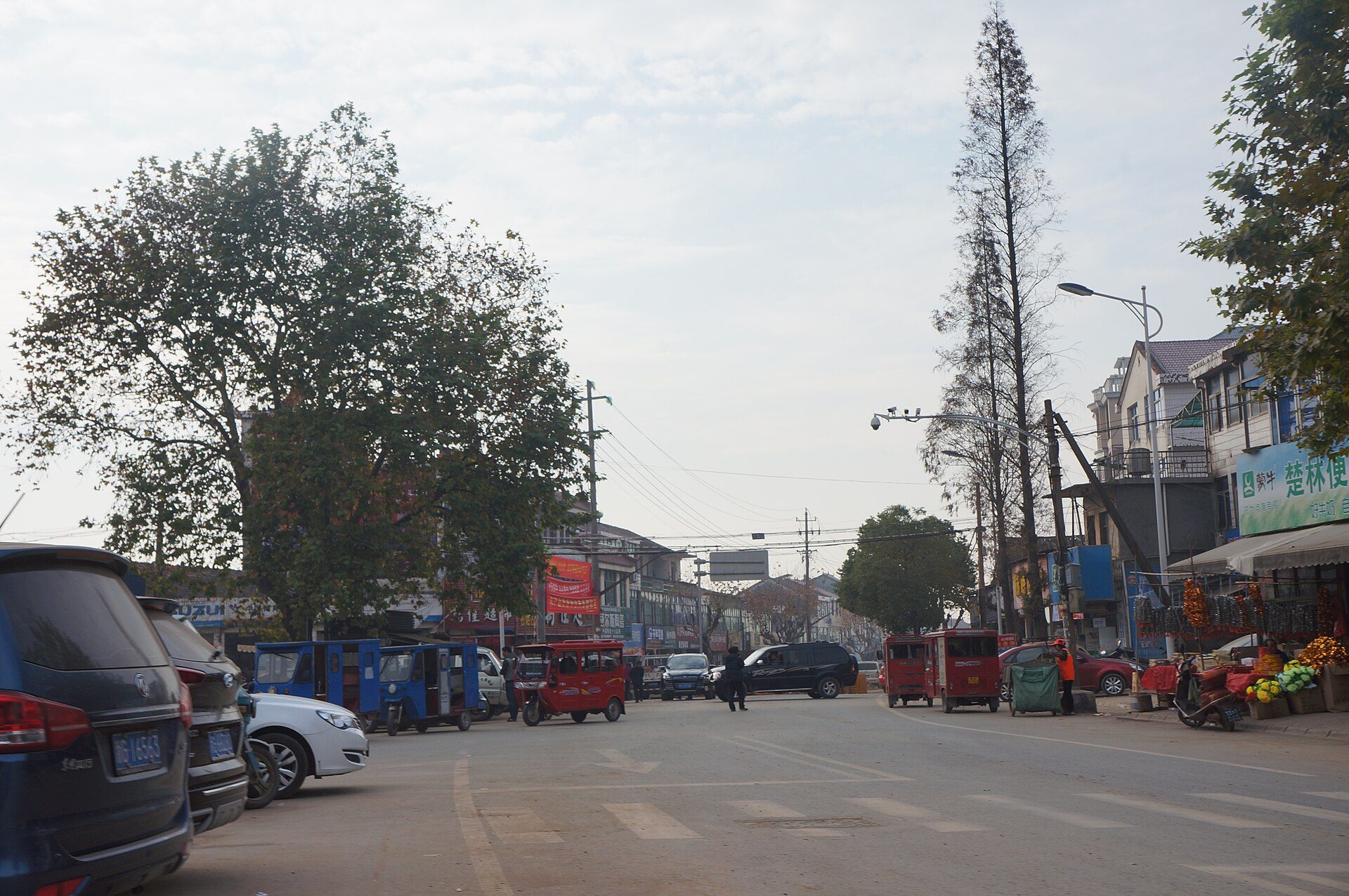 Shopping scene in Shaoxing